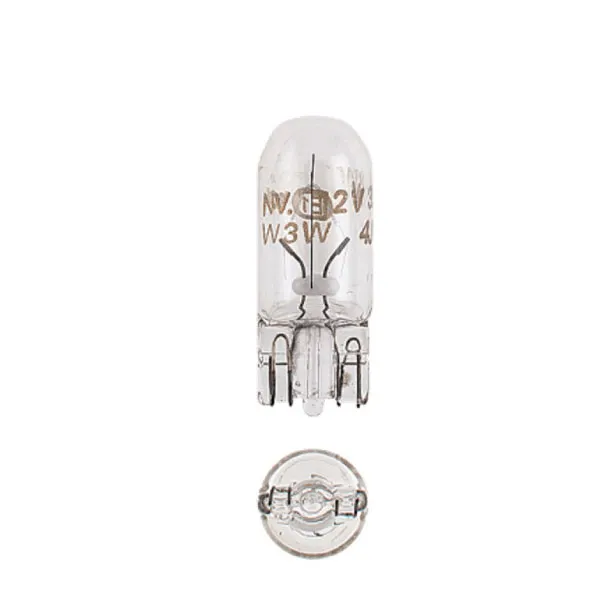 BOMBILLO 158 W5W 12V 5W W21x9.5d GRANDE S/CASQUILLO/ APLICA PARA TACOMETRO CX10