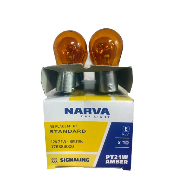 BOMBILLO 1141 PY21W 12V 21/5W BAU15S AMBAR (CJAX10)