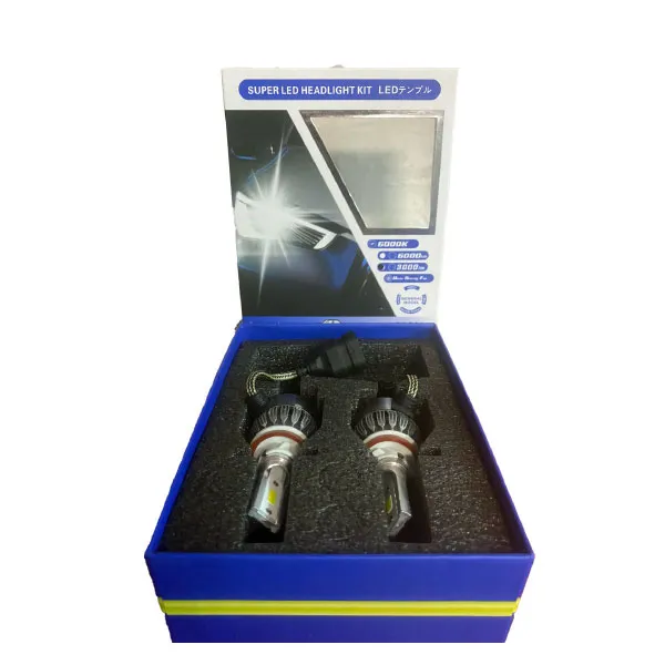 BOMBILLO H8/H11/H16 12V 25W 6.000K LED C6 3.000L (JGO)